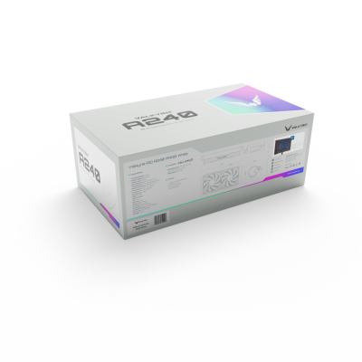 Valkyrie A240 White Procesador Sistema de refrigeración líquida todo en uno 24 cm Blanco