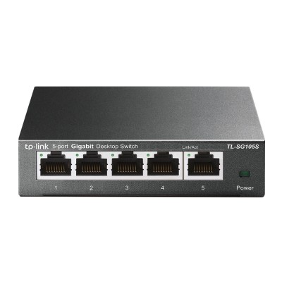 TP-Link TL-SG105S No administrado Gigabit Ethernet (101001000) Negro