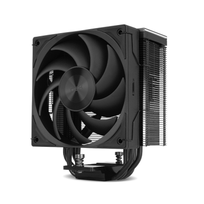 NOX NXHUMMERH400 sistema de refrigeración para ordenador Procesador Refrigerador de aire 12 cm Negro