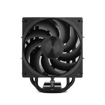 NOX NXHUMMERH400 sistema de refrigeración para ordenador Procesador Refrigerador de aire 12 cm Negro