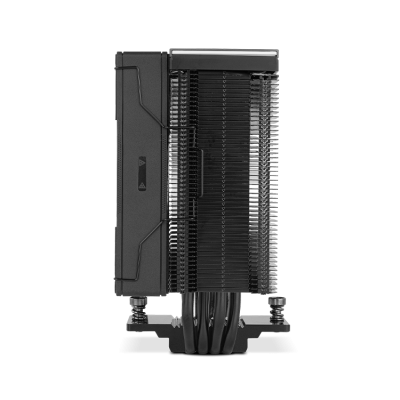 NOX NXHUMMERH400 sistema de refrigeración para ordenador Procesador Refrigerador de aire 12 cm Negro