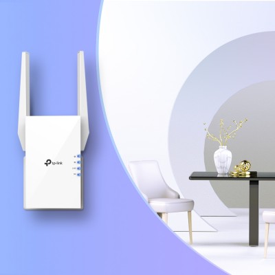 TP-Link RE505X ampliador de red Transmisor y receptor de red Blanco 10, 100, 1000 Mbits