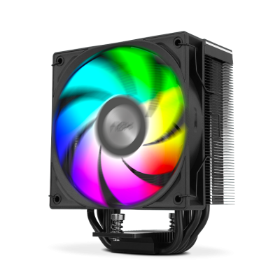 NOX NXHUMMERH500 sistema de refrigeración para ordenador Procesador Refrigerador de aire 12 cm Negro