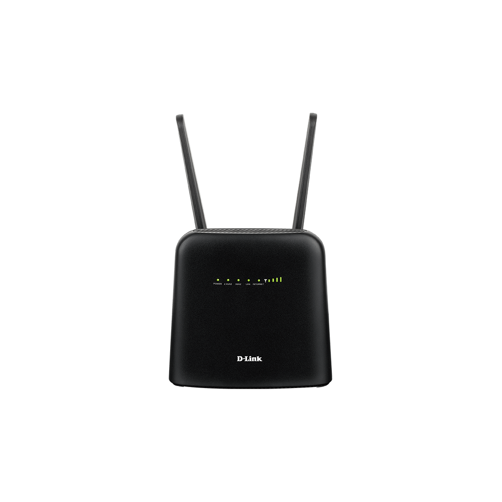 D-Link DWR-960 router inalámbrico Gigabit Ethernet Doble banda (2,4 GHz  5 GHz) 4G Negro