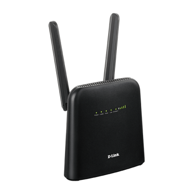 D-Link DWR-960 router inalámbrico Gigabit Ethernet Doble banda (2,4 GHz  5 GHz) 4G Negro