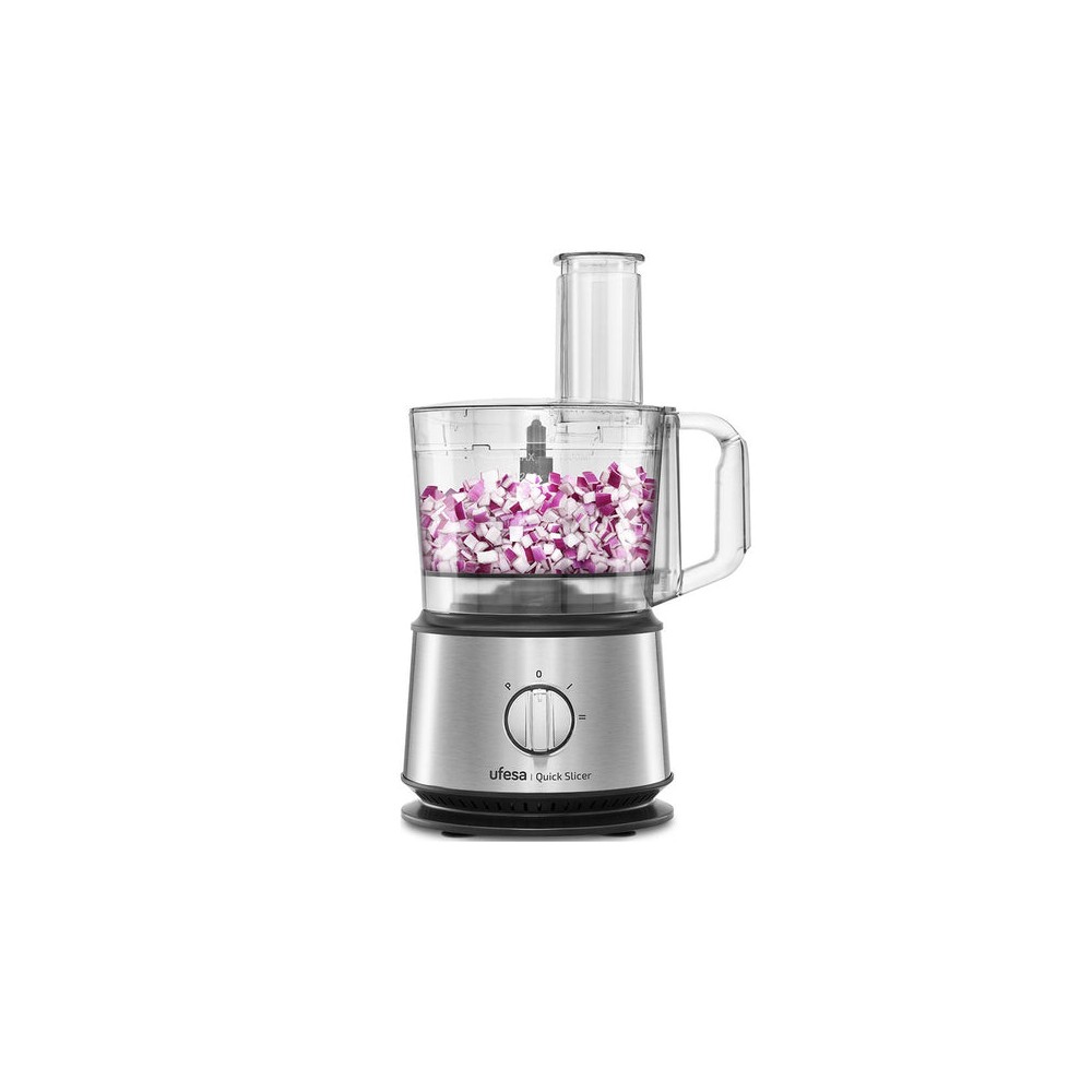 Ufesa 70505579 picadora eléctrica de alimentos 1,5 L 900 W Negro, Acero inoxidable