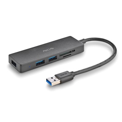 NGS IHUB READER USB 3.2 Gen 1 (3.1 Gen 1) Type-A 5000 Mbits Negro
