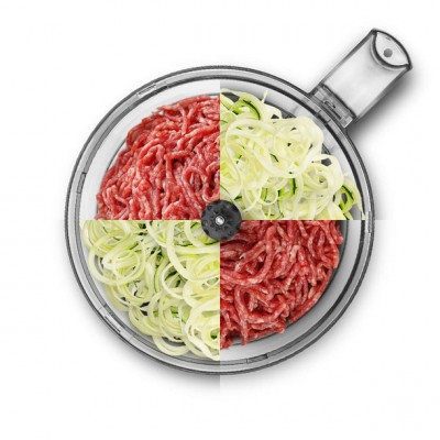 Ufesa 70505579 picadora eléctrica de alimentos 1,5 L 900 W Negro, Acero inoxidable