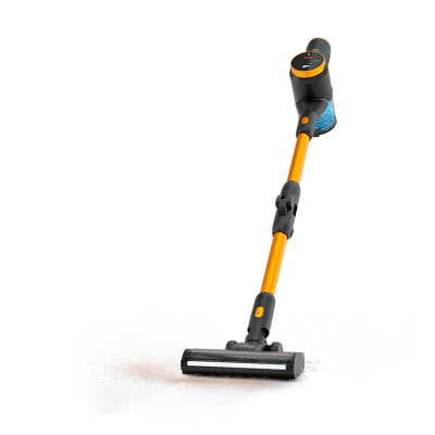 Ufesa Inspire U5 Digital Aspiradora escoba 2 en 1 Corriente alterna Secar Sin bolsa 0,5 L 300 W Negro, Amarillo 2 Ah