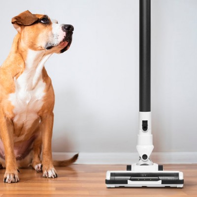 Ufesa 81405765 aspiradora de pie y escoba eléctrica Aspiradora escoba 2 en 1 Batería Secar HEPA Sin bolsa 13,5 W Negro, Blanco