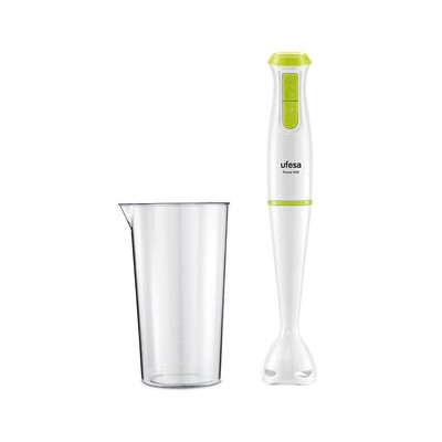 Ufesa Pulsar 600W Batidora de inmersión Verde, Blanco