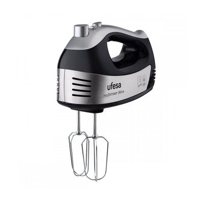 Ufesa BV5655 Gyro Delux Batidora de varillas 500 W Negro, Acero inoxidable