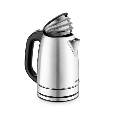 Ufesa Resia tetera eléctrica 1,7 L 2200 W Negro, Acero inoxidable