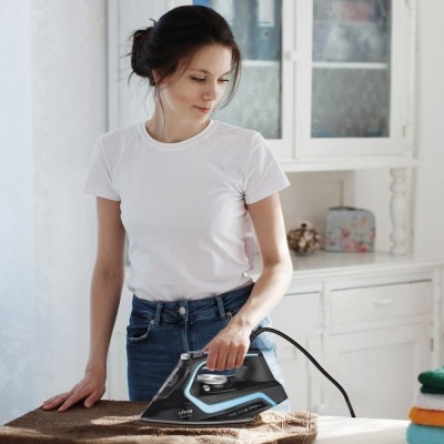 Ufesa PV2600 Plancha vapor-seco Suela de cerámica 2600 W Negro