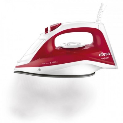 Ufesa 80105142 plancha Plancha a vapor 2400 W Rojo, Blanco