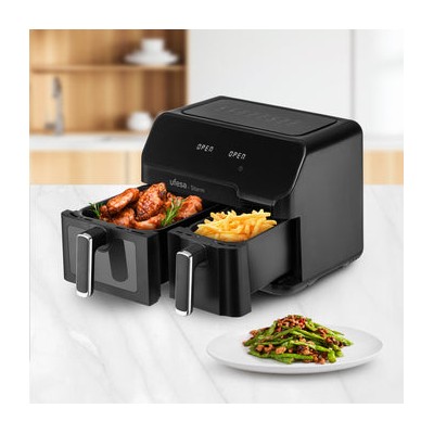 Ufesa Storm Doble 9 L 1700 W Freidora de aire caliente Negro