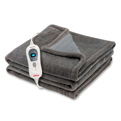 Ufesa Softy Fleece Manta eléctrica 120 W Gris
