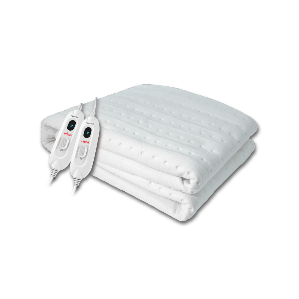 Ufesa FlexyHeat CME Manta eléctrica 30 W Blanco Tela