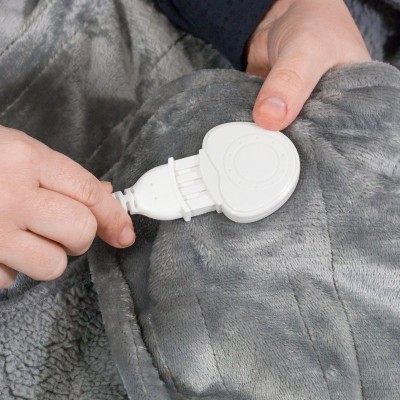 Ufesa Softy Fleece Manta eléctrica 120 W Gris