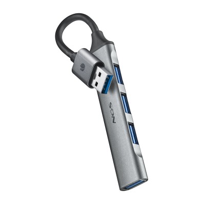 NGS IHUB4 MICRO USB 3.2 Gen 1 (3.1 Gen 1) Type-A 5000 Mbits Plata