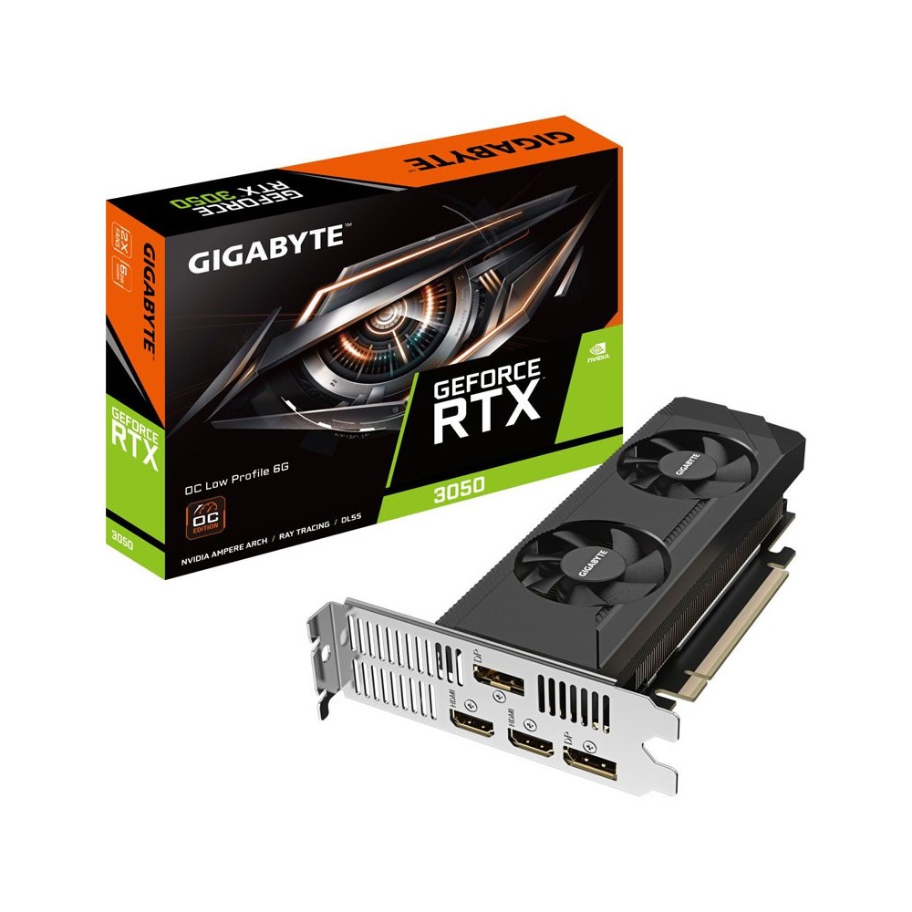 GIGABYTE GeForce RTX 3050 WINDFORCE OC V2 6G NVIDIA 6 GB GDDR6