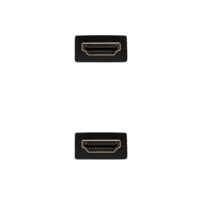 Nanocable HDMI, 5m cable HDMI HDMI tipo A (Estándar) Negro