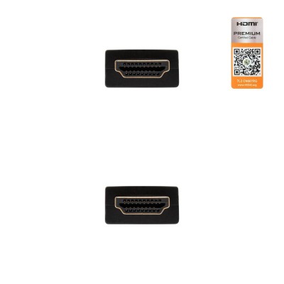 Nanocable HDMI V2.0, 1m cable HDMI HDMI tipo A (Estándar) Negro