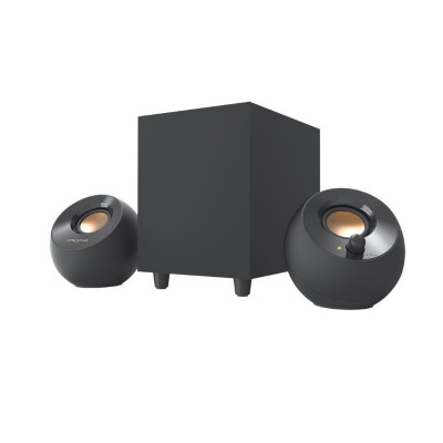 Creative Labs Creative Pebble Plus conjunto de altavoces 8 W Hogar Negro 2.1 canales