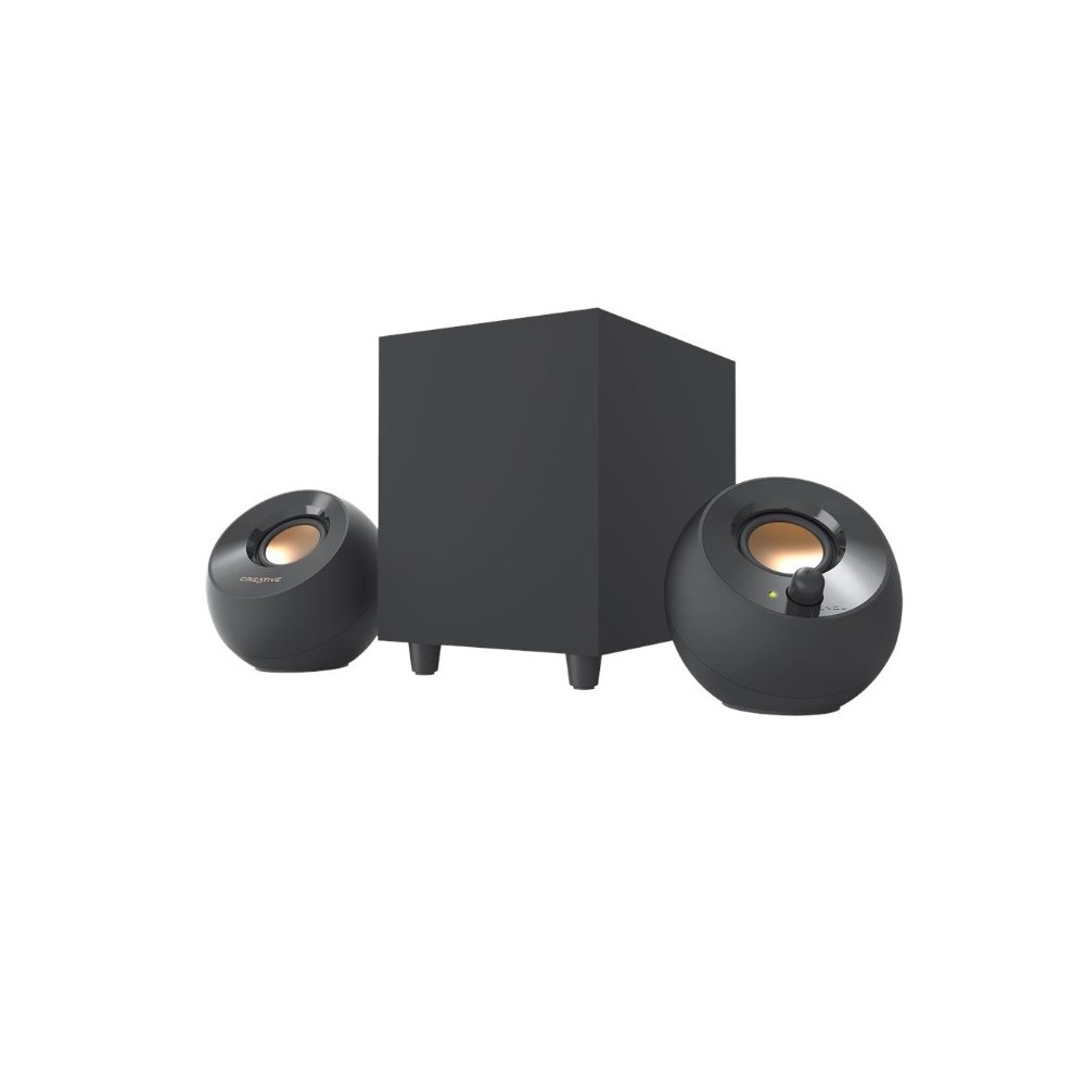 Creative Labs Creative Pebble Plus conjunto de altavoces 8 W Hogar Negro 2.1 canales