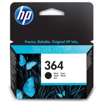 HP Cartucho de tinta original 364 negro