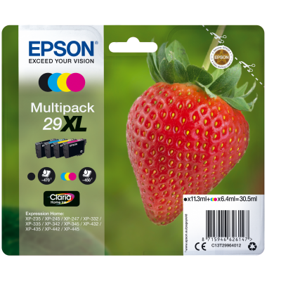 Epson Strawberry Multipack 4-colours 29XL Claria Home Ink