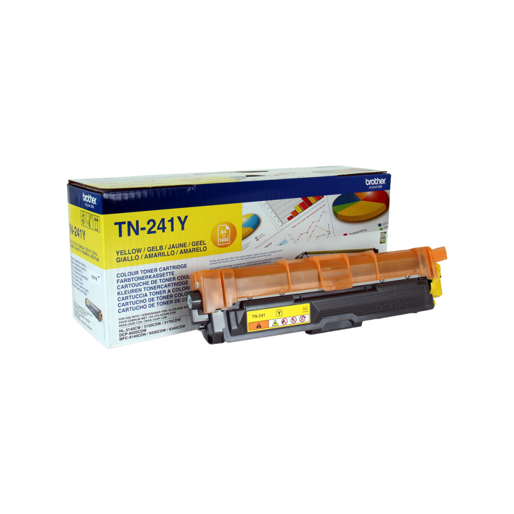 Brother TN241Y Tóner Amarillo