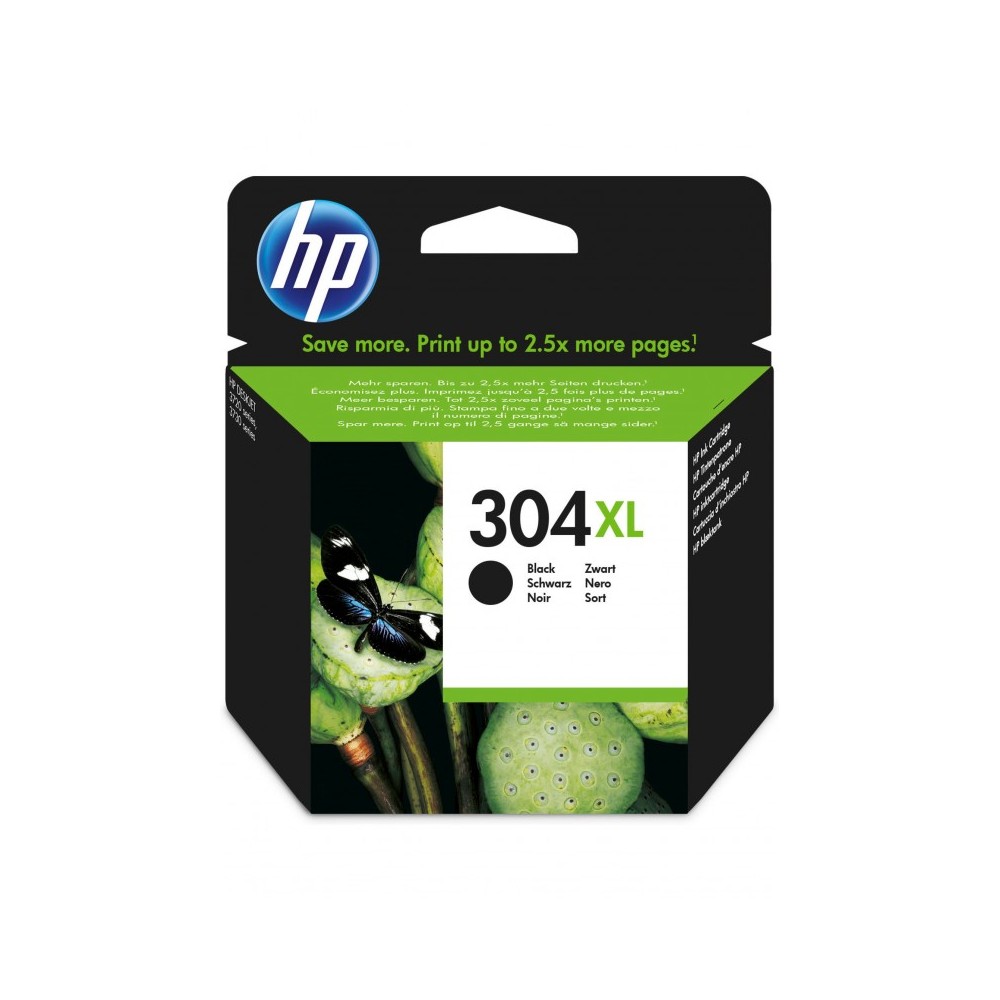 HP Cartucho de tinta Original 304XL negro