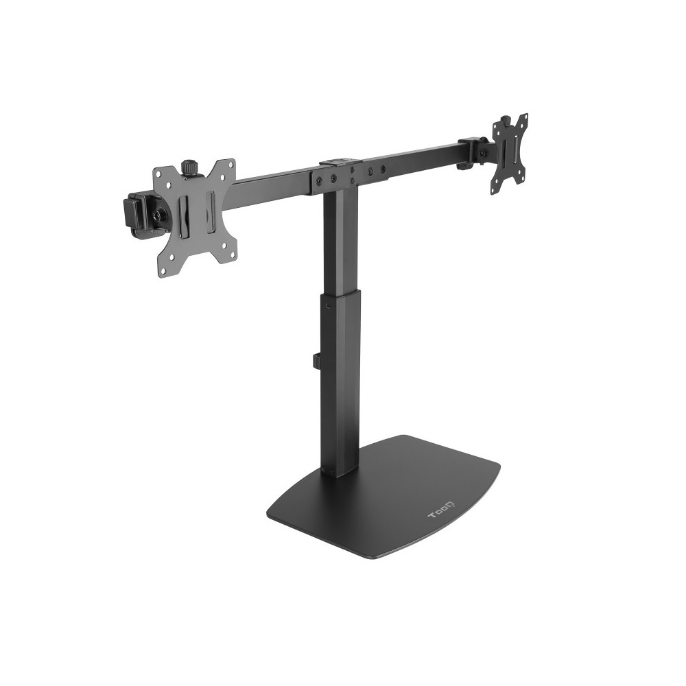 TooQ Soporte de mesa para 2 pantallas (monitor  plasma  LCD  LED) 17"-27"