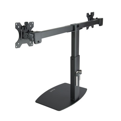 TooQ Soporte de mesa para 2 pantallas (monitor  plasma  LCD  LED) 17"-27"