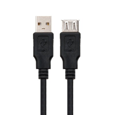 Nanocable CABLE USB 2.0, TIPO AM-AH, NEGRO, 3.0 M