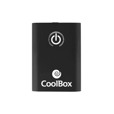 CoolBox COO-BTALINK transmisor de audio inalámbrico 3,5 mm 15 m Negro