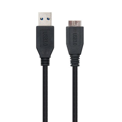 Nanocable CABLE USB 3.0, TIPO AM-MICRO BM, NEGRO, 2.0 M