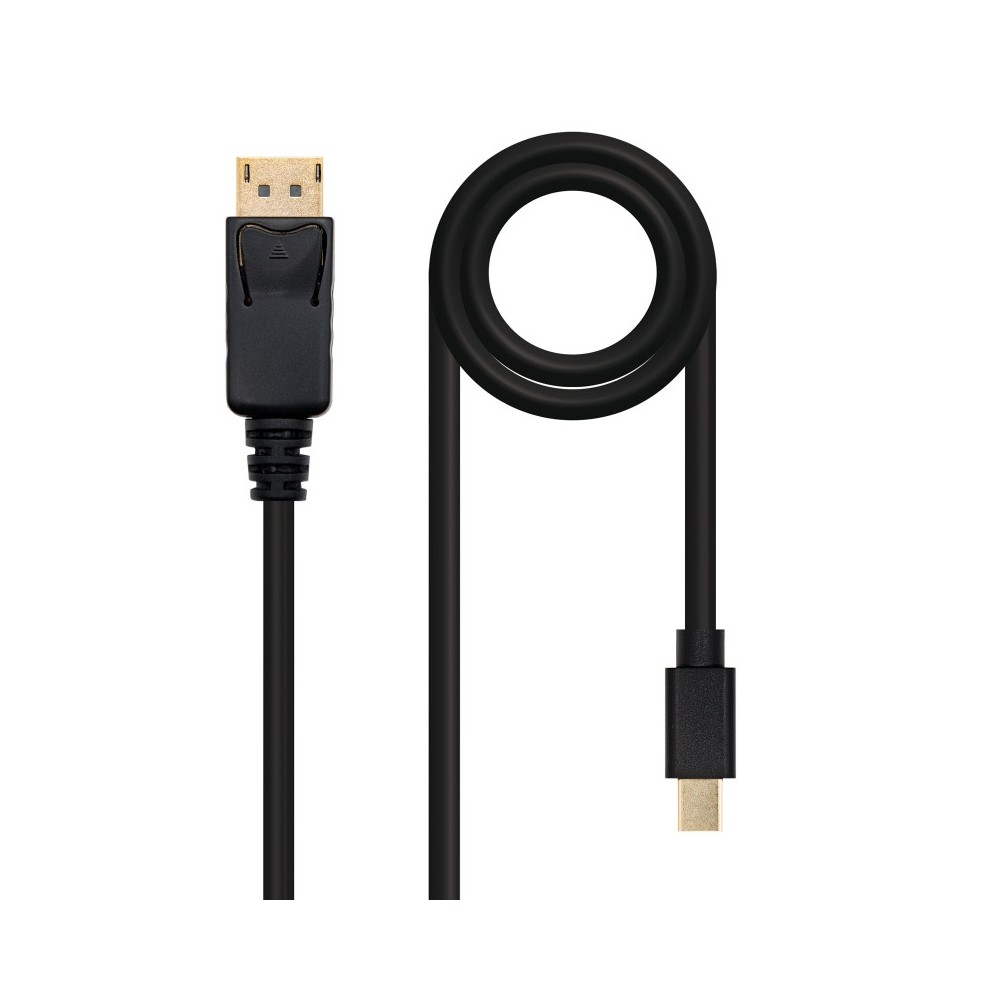 Nanocable DisplayPort, 2m Mini DisplayPort Negro