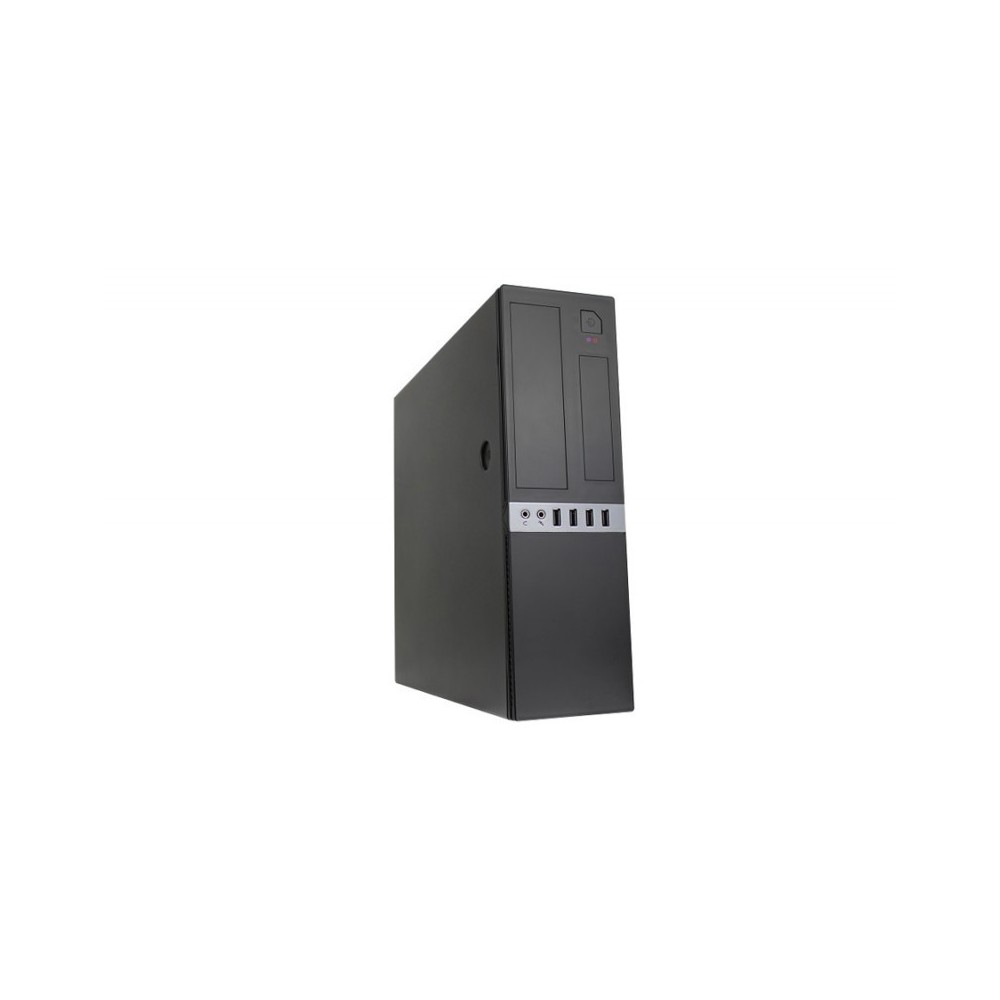 CoolBox COO-PCT450S-BZ carcasa de ordenador Perfil bajo (Slimline) Negro 300 W