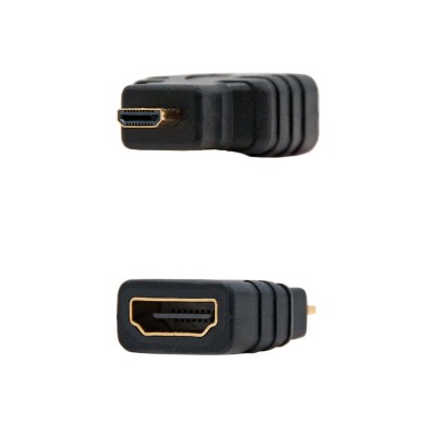 Nanocable 10.15.1206 cambiador de género para cable HDMI Micro HDMI Negro
