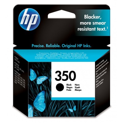 HP Cartucho de tinta original 350 negro