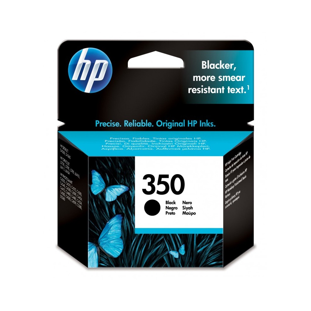 HP Cartucho de tinta original 350 negro