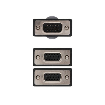 Nanocable CABLE BIFURCADOR SVGA HDB15M-2xHDB15H 45 CM
