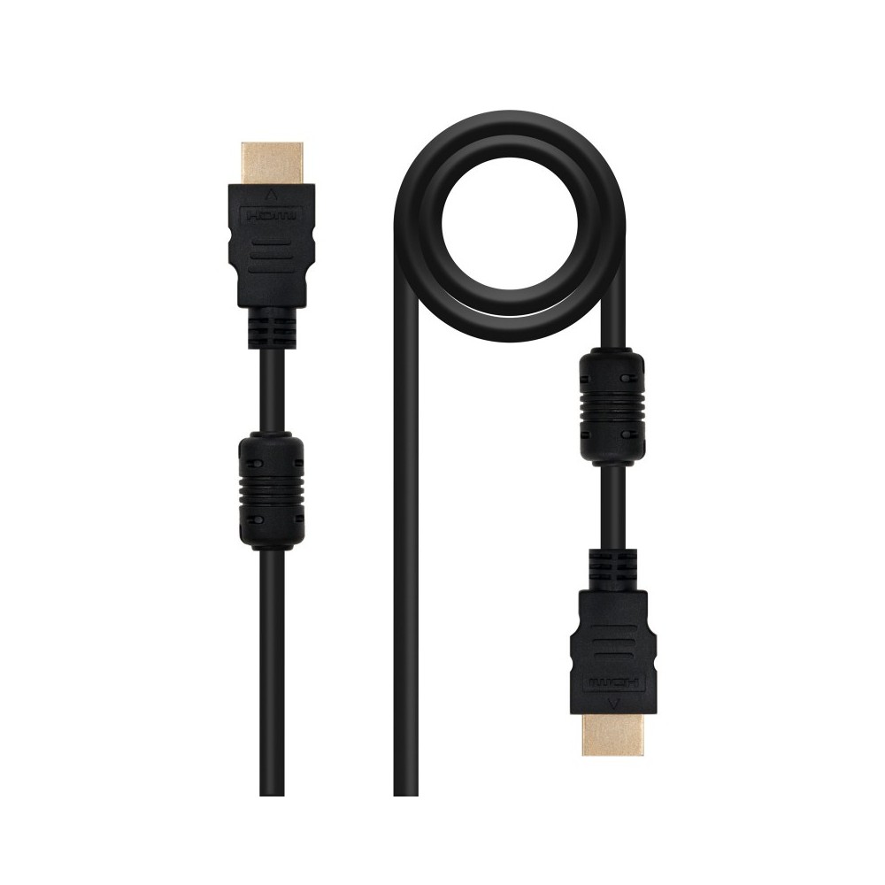 Nanocable CABLE HDMI V1.4 (ALTA VELOCIDAD  HEC) CON FERRITA, AM-AM, 1.8 M
