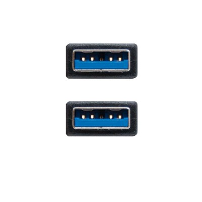 Nanocable 10.01.1001-BK cable USB 1 m USB 3.2 Gen 1 (3.1 Gen 1) USB A Negro