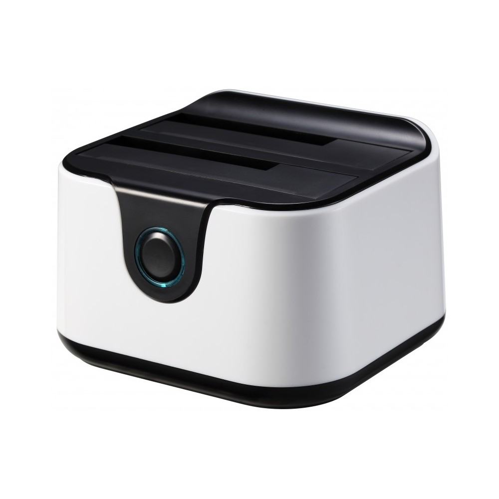 TooQ DOCK STATION SATA 2.53.5 A USB 3.0 CLONE OTB NEGRO-BLANCO