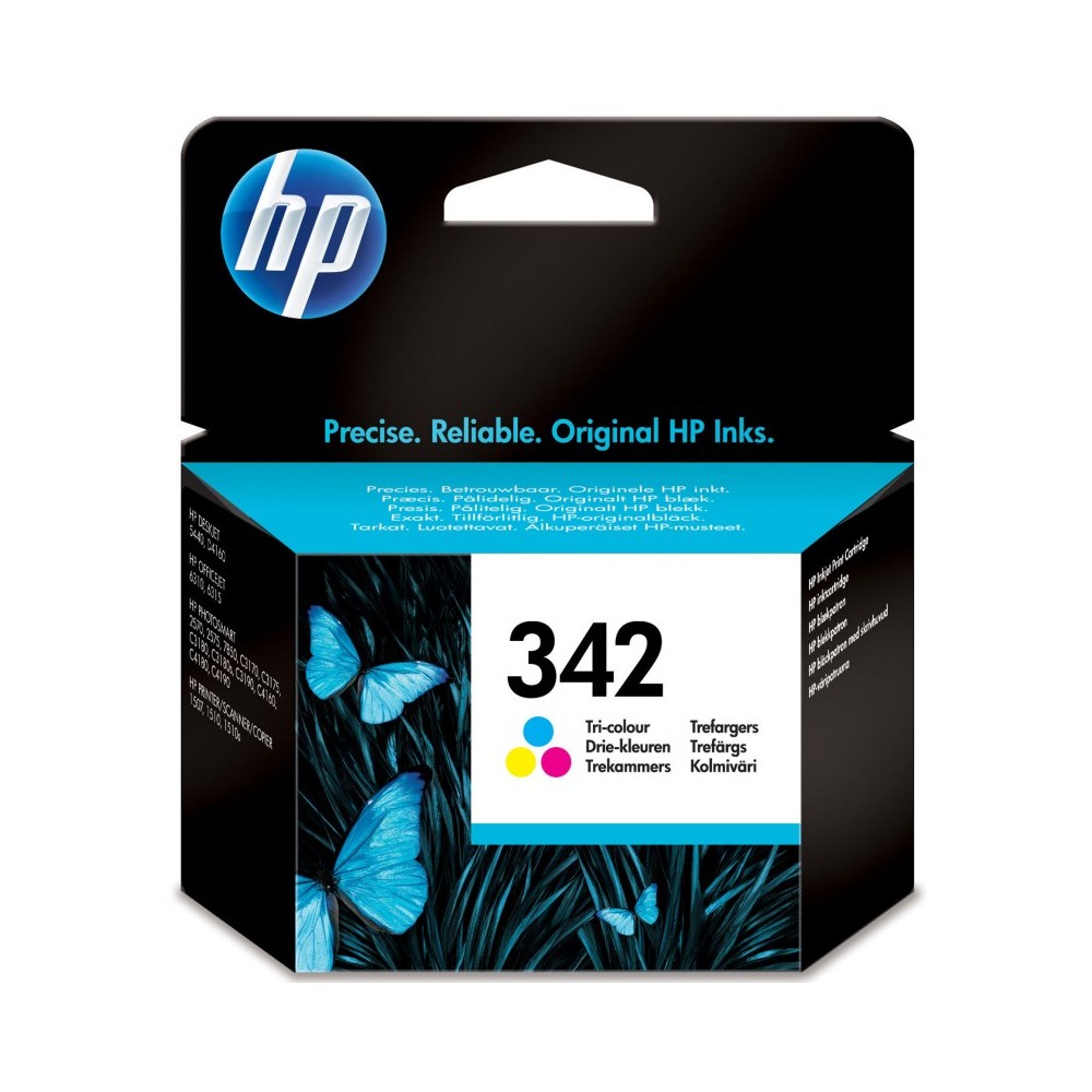 HP Cartucho de tinta original 342 Tri-color