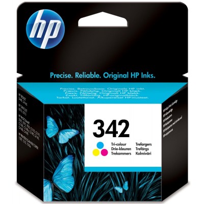 HP Cartucho de tinta original 342 Tri-color