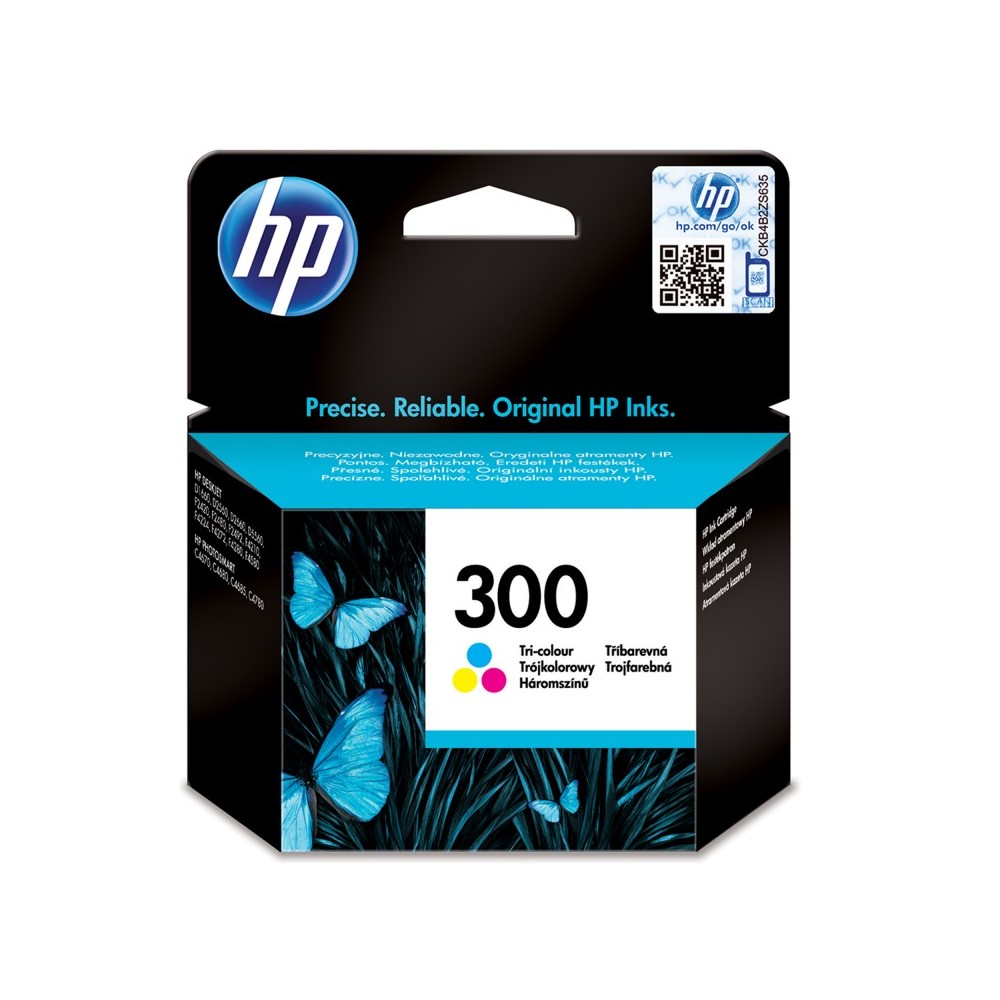 HP Cartucho de tinta original 300 Tri-color